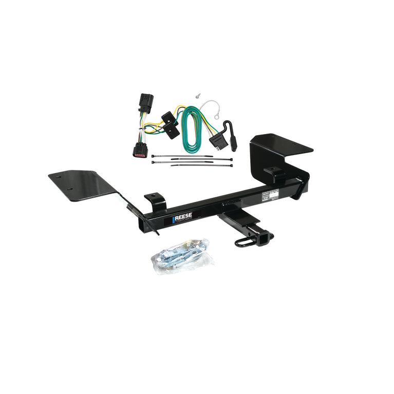2006-2013 Chevrolet Impala Reese Towpower Class 2 Trailer Hitch, 1-1/4 Inch Square Receiver Bundle w/ Plug-n-Play T-One Wiring Harness