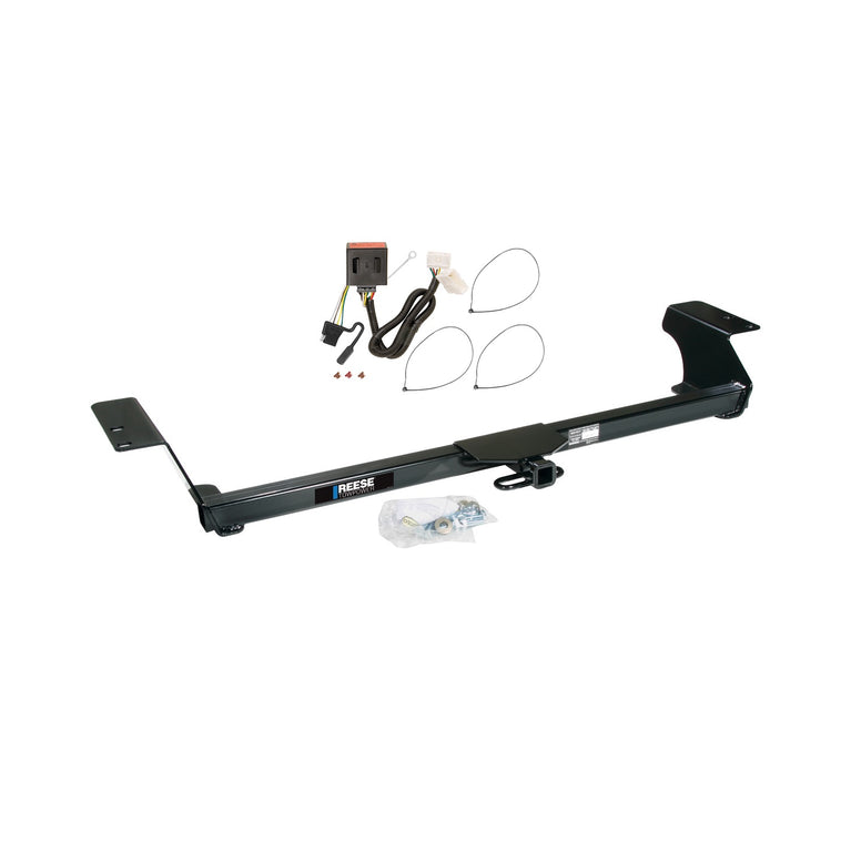 2011-2017 Honda Odyssey Reese Towpower Class 2 Trailer Hitch, 1-1/4 Inch Square Receiver Bundle w/ Plug-n-Play T-One Wiring Harness