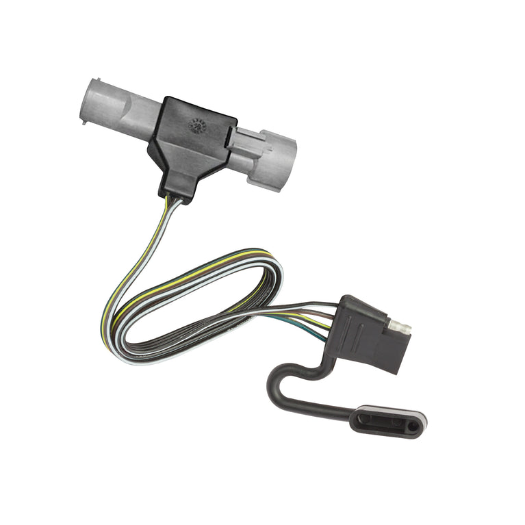 1987-1993 Ford F-250 Draw-tite Titan? Class 5 Trailer Hitch, 2-1/2 Inch Square Receiver Bundle w/ Plug-n-Play T-One Wiring Harness