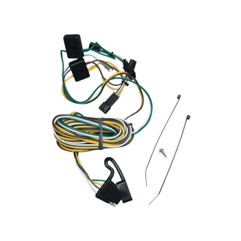 1987-1995 Chevrolet G30 Draw-tite Class 3 Trailer Hitch, 2 Inch Square Receiver Bundle w/ Plug-n-Play T-One Wiring Harness