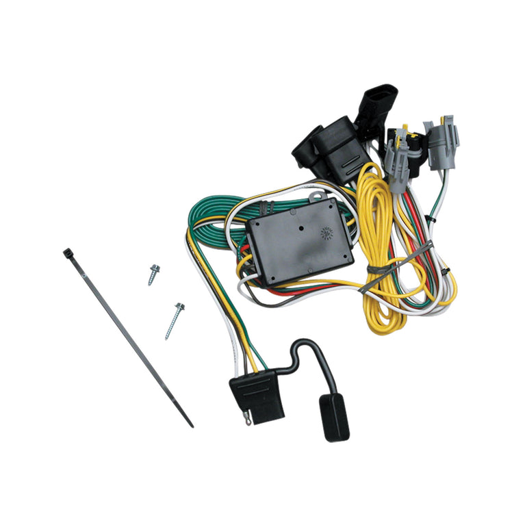2001-2003 Ford Escape Reese Towpower Class 3 Multi-Fit Trailer Hitch, 2 Inch Square Receiver Bundle w/ Plug-n-Play T-One Wiring Harness