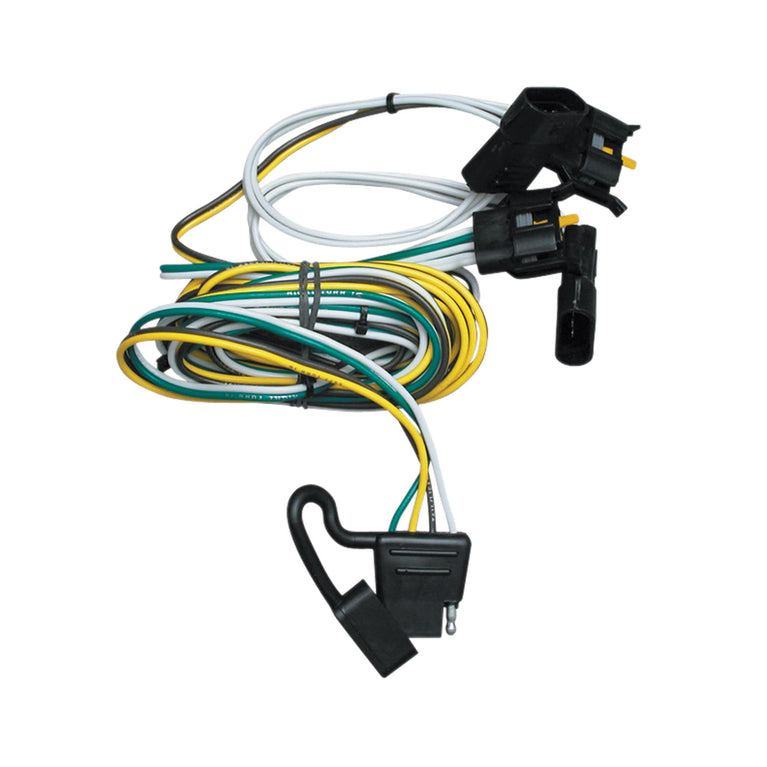 1995-2002 Ford E-350 Econoline Draw-tite Class 4 Trailer Hitch, 2 Inch Square Receiver Bundle w/ Plug-n-Play T-One Wiring Harness