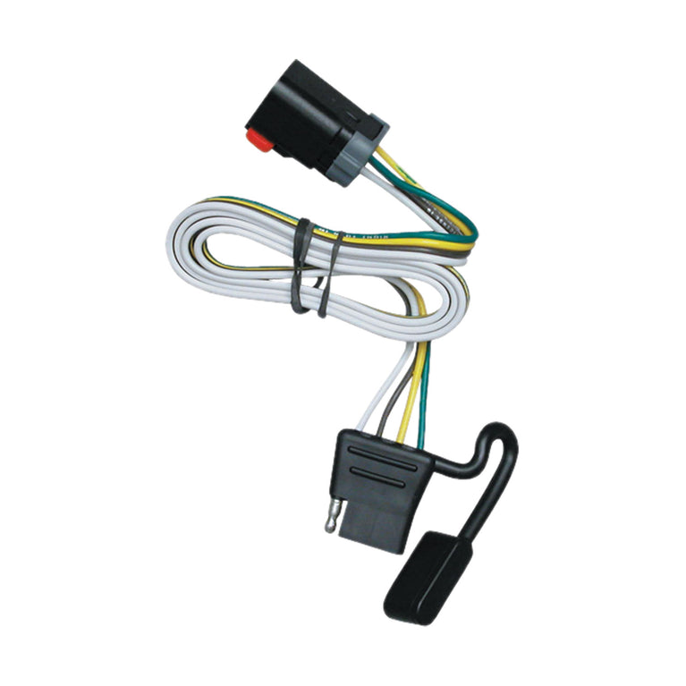 1999-2000 Dodge Ram 1500 Van Draw-tite Class 3 Trailer Hitch, 2 Inch Square Receiver Bundle w/ Plug-n-Play T-One Wiring Harness