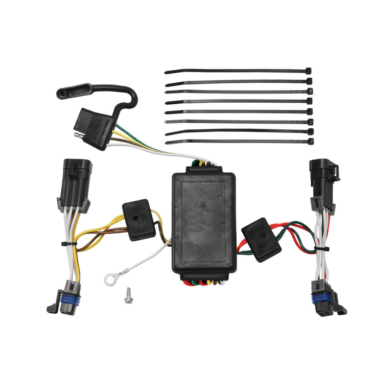 2002-2007 Saturn Vue Except Redline Draw-tite Class 3 Trailer Hitch, 2 Inch Square Receiver Bundle w/ Plug-n-Play T-One Wiring Harness