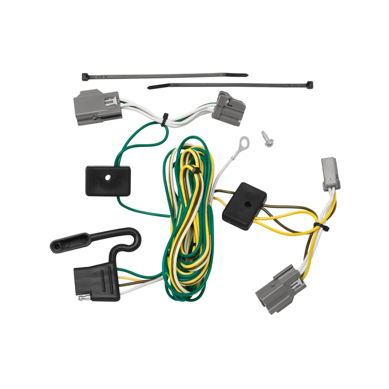 2006-2009 Buick Lucerne Except Super & Special Edition Reese Towpower Class 2 Trailer Hitch, 1-1/4 Inch Square Receiver Bundle w/ Plug-n-Play T-One Wiring Harness