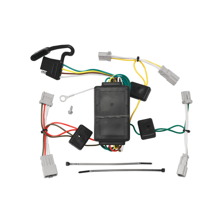 2004-2009 Mazda 3 Hatchback, Except w/Grand Touring LED Taillights Draw-tite Class 1 Trailer Hitch, 1-1/4 Inch Square Receiver Bundle w/ Plug-n-Play T-One Wiring Harness