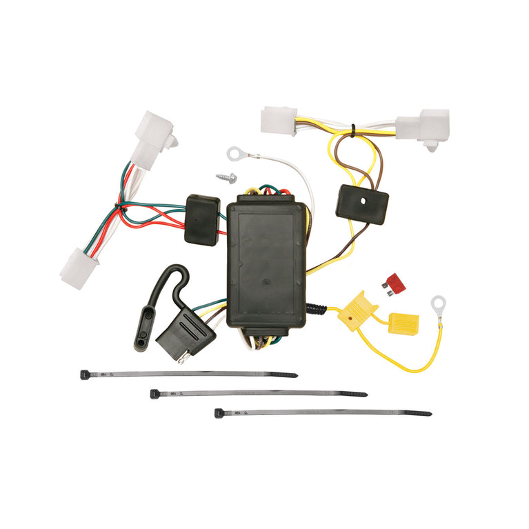 2010-2015 Toyota Prius Except w/Plug-In Model Draw-tite Class 1 Trailer Hitch, 1-1/4 Inch Square Receiver Bundle w/ Plug-n-Play T-One Wiring Harness