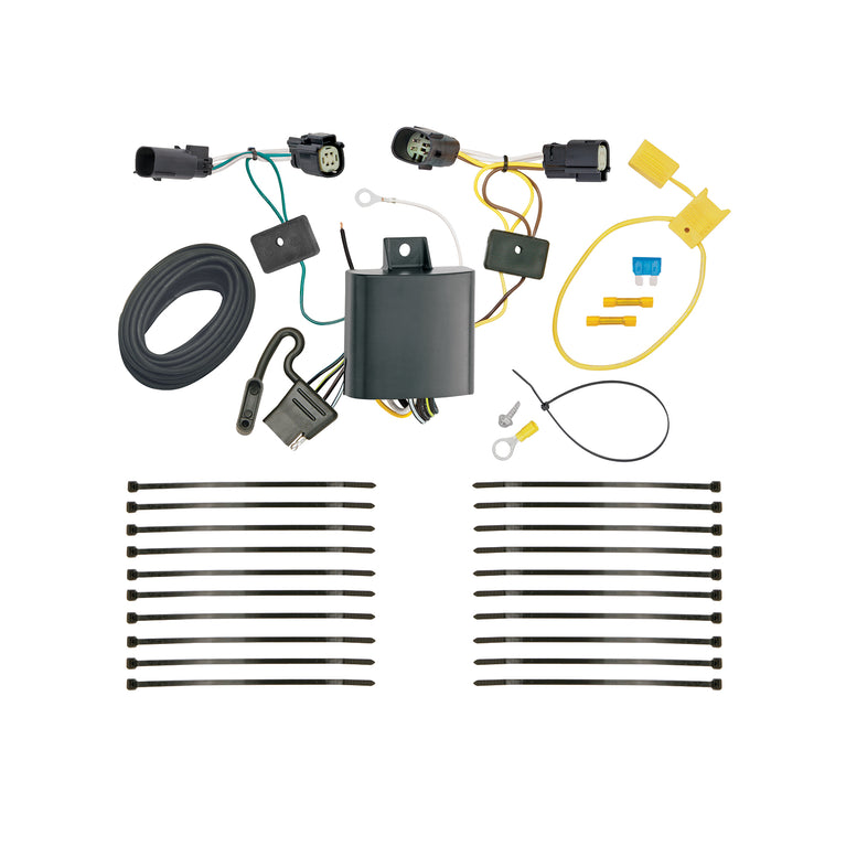 2018-2021 Chevrolet Equinox Premier, Except Models w/1.6L Diesel Engine Draw-tite Class 2 Trailer Hitch, 1-1/4 Inch Square Receiver Bundle w/ Plug-n-Play T-One Wiring Harness