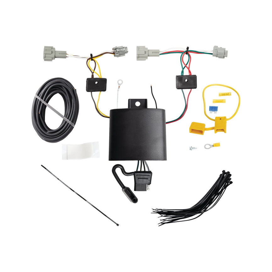 2021-2023 Nissan Rogue Reese Towpower Class 3 Trailer Hitch, 2 Inch Square Receiver Bundle w/ Plug-n-Play T-One Wiring Harness
