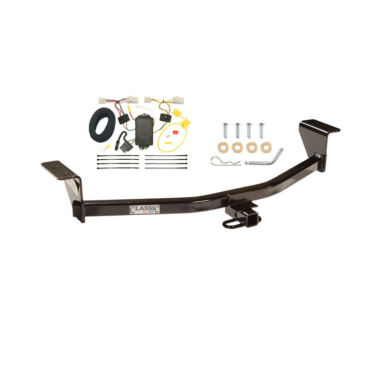 2011-2013 Scion xB Except Release Series Draw-tite Class 1 Trailer Hitch, 1-1/4 Inch Square Receiver Bundle w/ Plug-n-Play T-One Wiring Harness