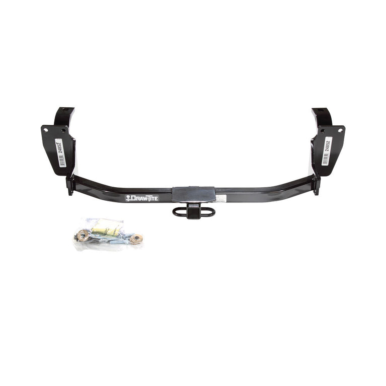 2013-2015 Honda Crosstour Draw-tite Class 1 Trailer Hitch, 1-1/4 Inch Square Receiver Bundle w/ Plug-n-Play T-One Wiring Harness