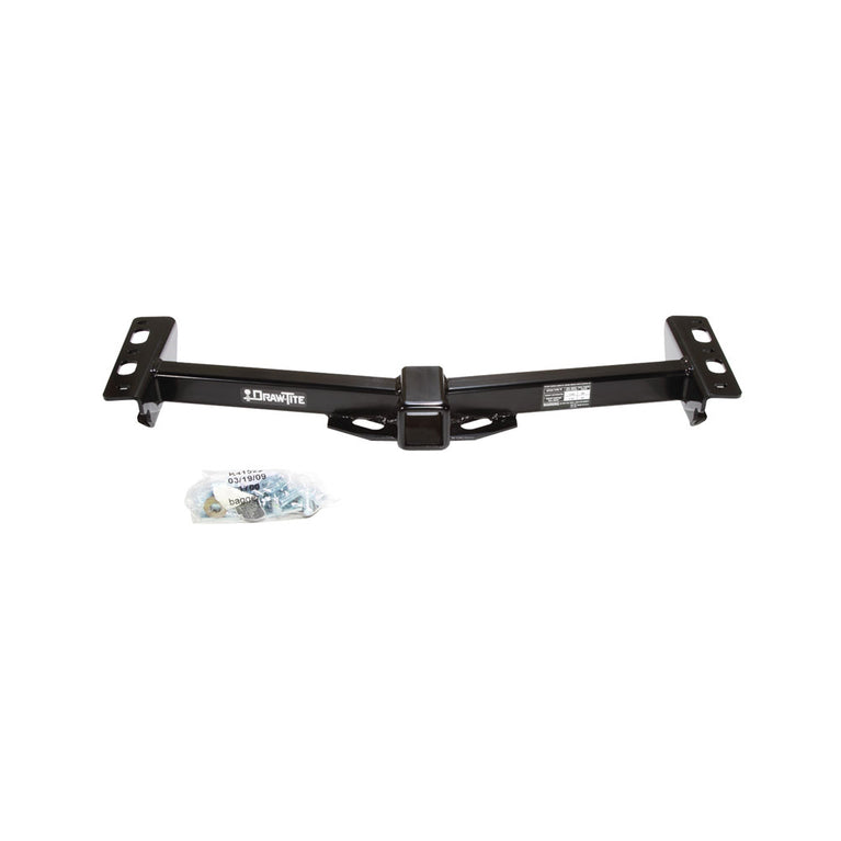 1988-1999 Chevrolet K2500 w/Aftermarket Roll Pan Draw-tite Class 3 Trailer Hitch, 2 Inch Square Receiver Bundle w/ Plug-n-Play T-One Wiring Harness