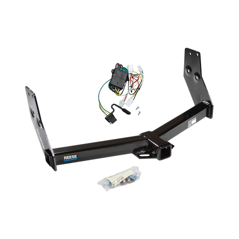 1997-2003 Infiniti QX4 Reese Towpower Class 3 Trailer Hitch, 2 Inch Square Receiver Bundle w/ Plug-n-Play T-One Wiring Harness