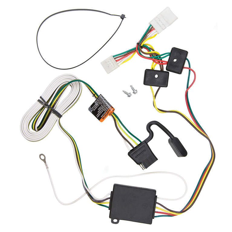 1997-2001 Jeep Cherokee Reese Towpower Class 3 Trailer Hitch, 2 Inch Square Receiver Bundle w/ Plug-n-Play T-One Wiring Harness