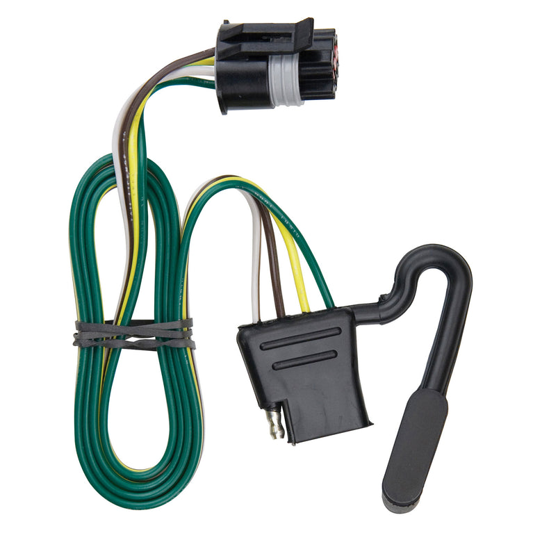 1994-1994 Dodge B150 Except w/Factory Step Bumper Reese Towpower Class 4 Trailer Hitch, 2 Inch Square Receiver Bundle w/ Plug-n-Play T-One Wiring Harness