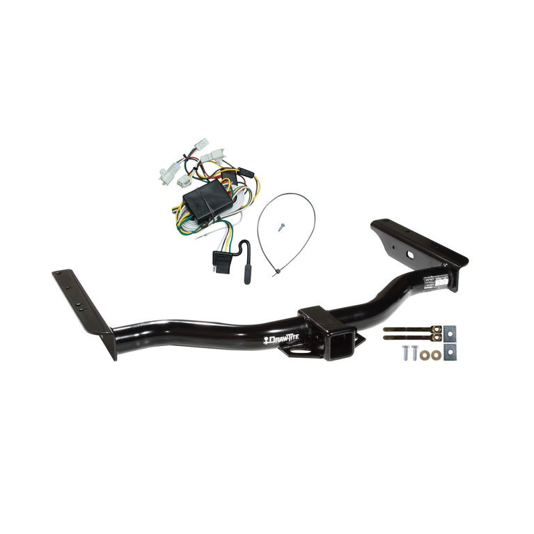 2001-2002 Toyota 4Runner Draw-tite Class 3 Trailer Hitch, 2 Inch Square Receiver Bundle w/ Plug-n-Play T-One Wiring Harness