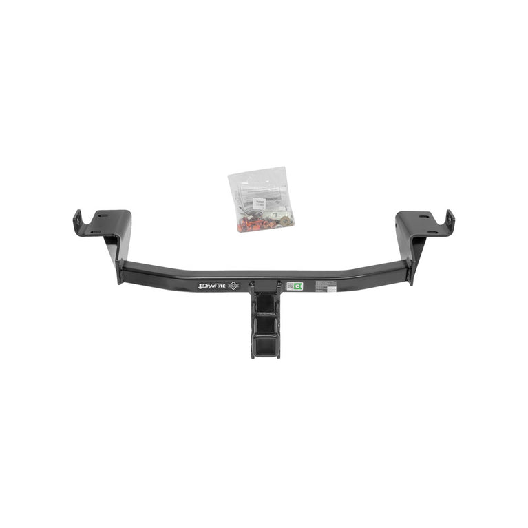 2019-2020 Jeep Cherokee Draw-tite Class 3 Trailer Hitch, 2 Inch Square Receiver Bundle w/ Plug-n-Play T-One Wiring Harness