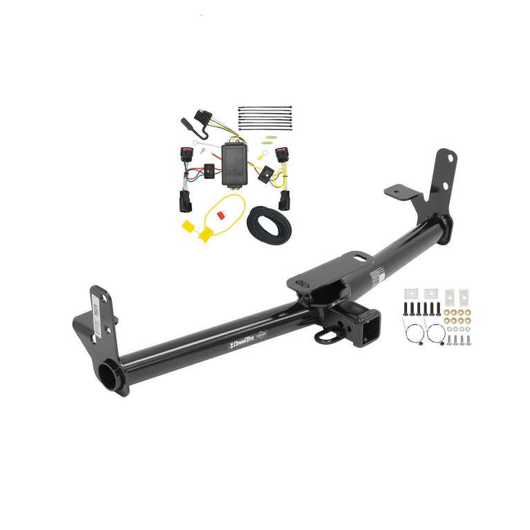 2010-2017 Chevrolet Equinox Draw-tite Class 3 Trailer Hitch, 2 Inch Square Receiver Bundle w/ Plug-n-Play T-One Wiring Harness